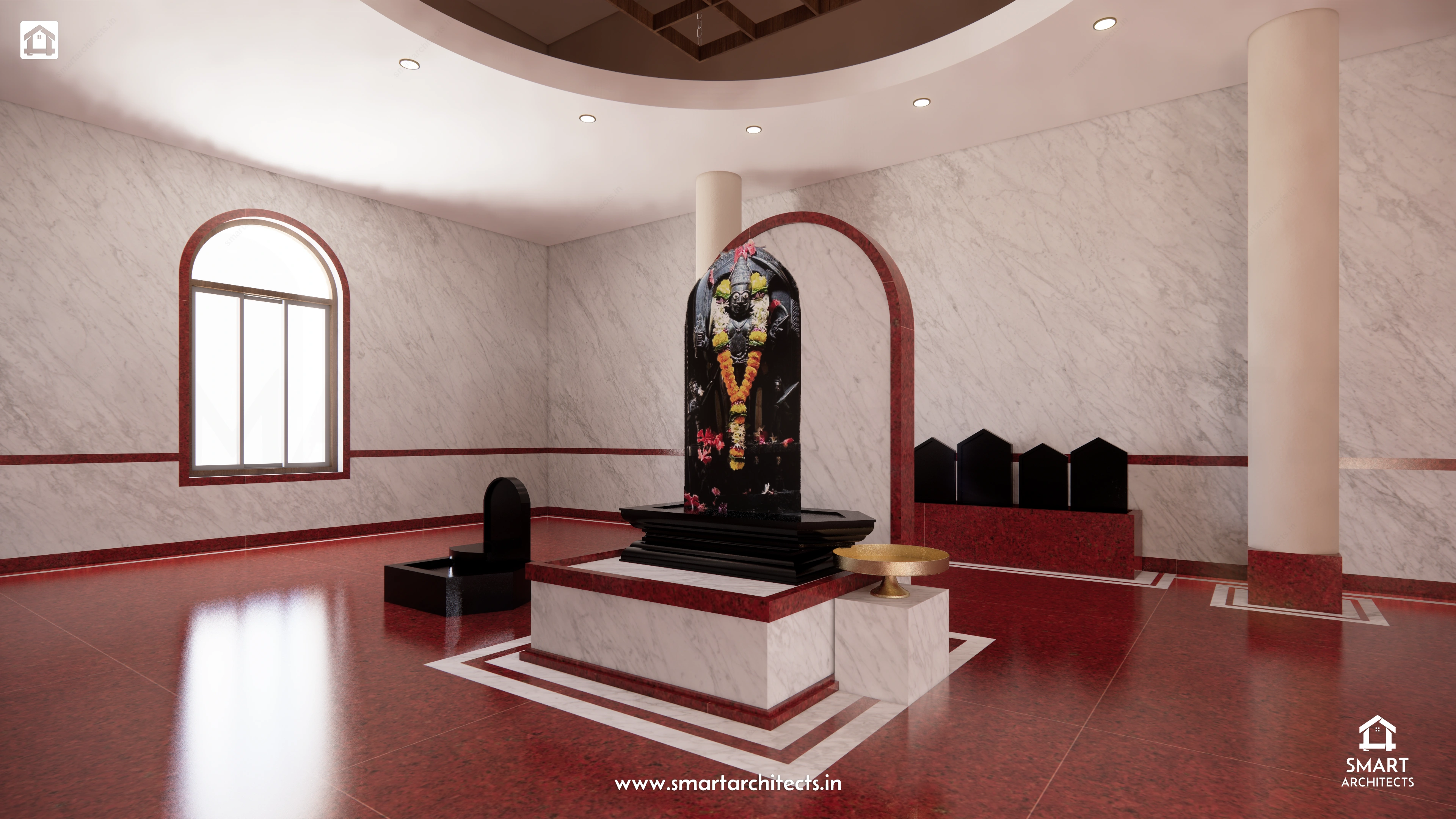 Temple design by Smart Architects
